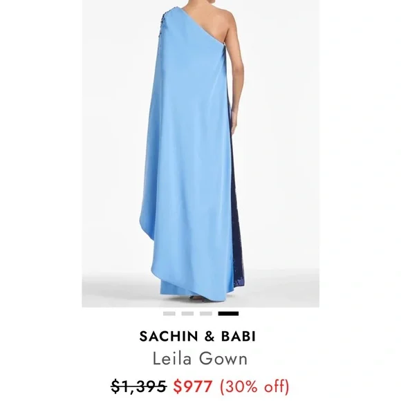 Sachin and Babi Leila Gown - Picture 5 of 6